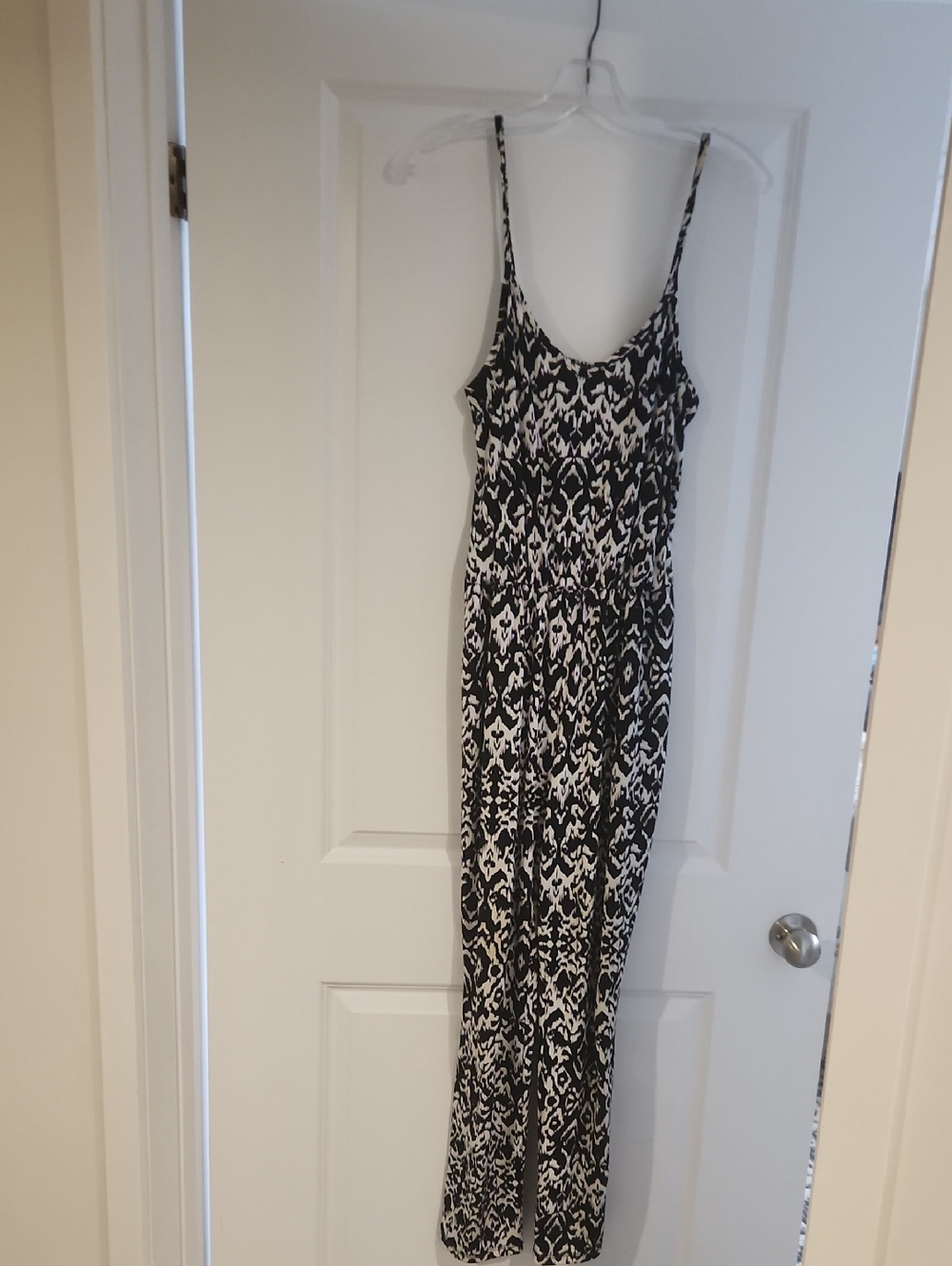 Ripe Black and White Printed Romper